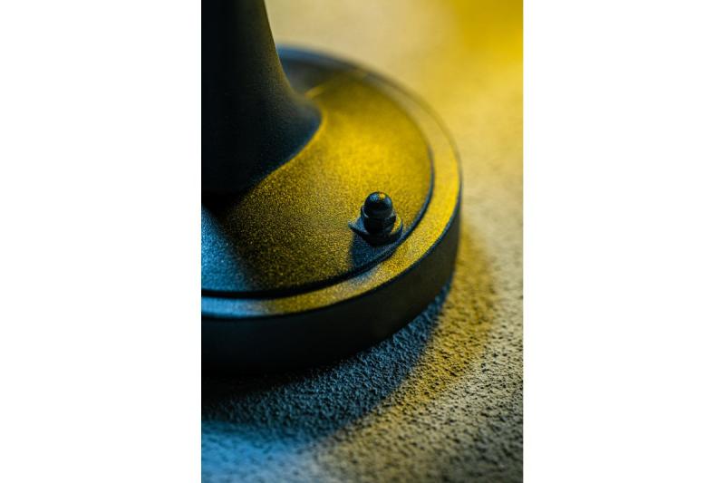 Decor Tuinarmatuur MARINA-AU E27 MAX.20W IP54 AC220-240V 50-60Hz bovenste wandlamp recht zwart. 1208963933