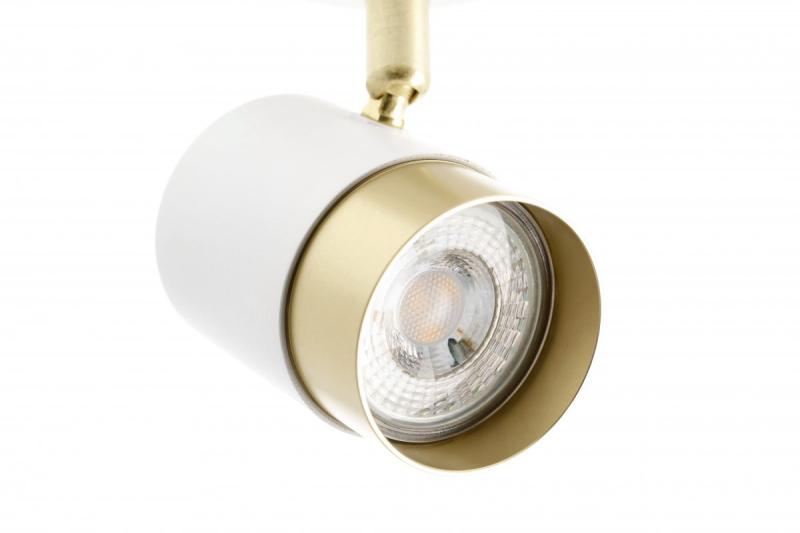 Decor Plafondarmatuur ORIO aluminium 43.0x5.5x14.0 IP20 3*GU10 max. 50W rond wit. 1208963966