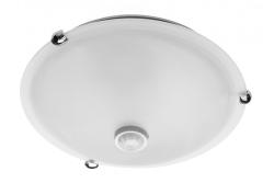 Ceiling fixture with sensor, max. 2x40W, E27,  AC220-240V, 50/60Hz, beam angle 360*, IP20, milky  cover, white housing 1208963974