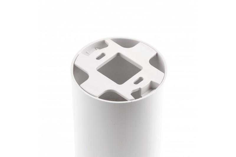 Decor Plafondlamp armatuur RESTO PC φ80x125mm IP20 max 20W rond wit. 1208963986