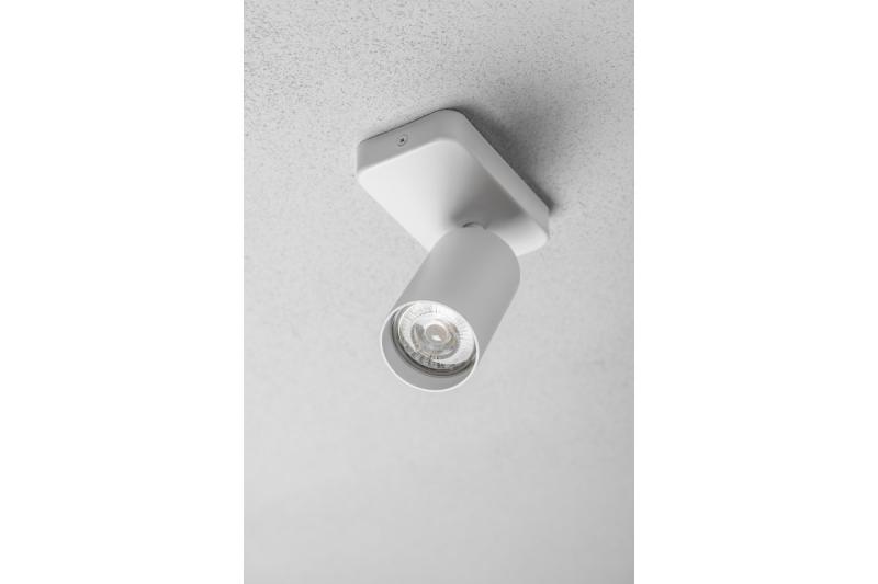 Decor Wandarmatuur SANTO BIS aluminium IP20 max. 20W enkelvoudig rond wit. 1208963996