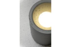 Decor SENSA AQUA plafondlamp alum 85x115 IP54 max 50W cirkelvormig grijs. 1208964008