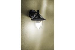 Decor Tuinverlichting TOSKANA-AD E27 MAX.60W IP54 AC220-240V 50-60Hz matzwart 1208964026