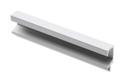 Aluminium profile studded C, 3.5 m, anodized 1208964053