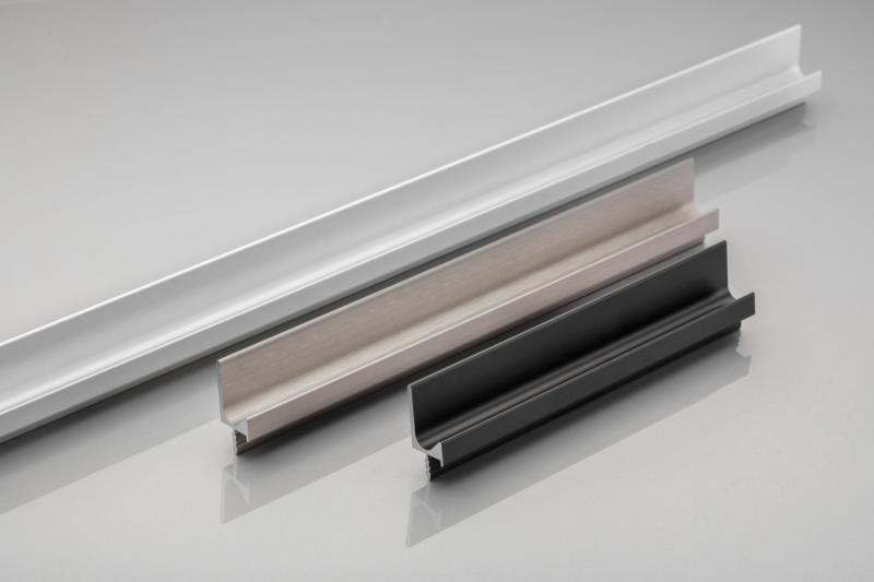 Aluminium profile studded L, 3.5 m, anodized 1208964056