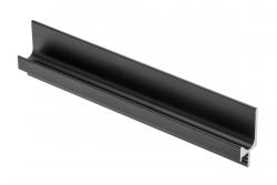 Continuous aluminium handle profile L l=3500mm black mat 1208964058