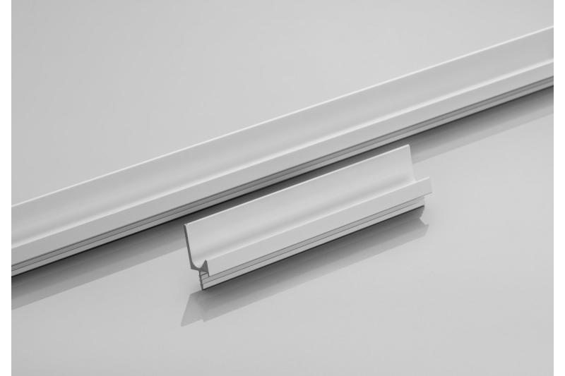 Continuous aluminium handle profile L l=3500mm black mat 1208964058