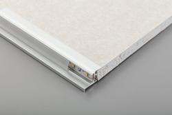 LED profile GLAX wall for GK boards 3m, non-anodized 1208964077