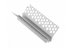 LED profile GLAX angled, internal for GK boards 3m + technical casing, not anodized 1208964082