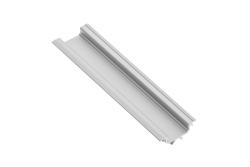 LED angular aluminium profile GLAX silver 2 m 1208964086
