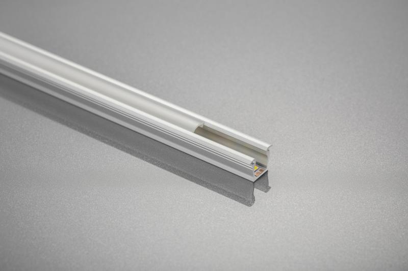 Aluminium profile LED micro - recessed GLAX silver L=3007 mm 1208964087