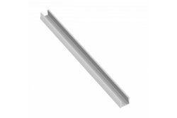 Aluminium profile LED micro - applied GLAX silver L=2 m 1208964090
