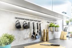 LED Applied Aluminum Profile GLAX Mini High 14mm Black Mat 2m 1208964106