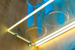 LED half-hook aluminum profileGLAX Mini silver 2 m 1208964108