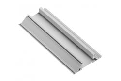 Aluminium profile LED partition, studded (for edging fillings) GLAX silver PLATE 19mm 3 1208964117