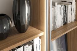 Aluminium profile LED partition, studded (for edging fillings) GLAX silver PLATE 19mm 3 1208964117