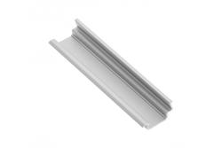 LED recessed aluminium profile angled GLAX silver 2 m 1208964147