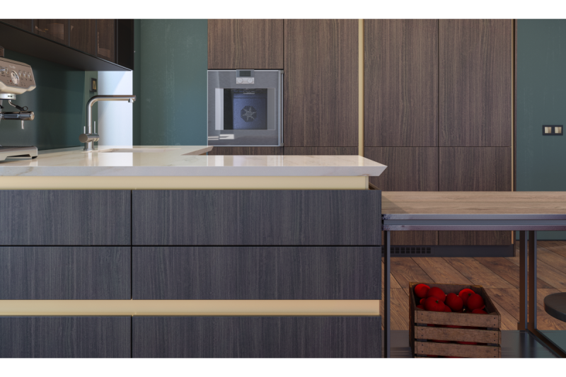 External connector VELLO L profile, white, (10 pcs/op.) 1208964165