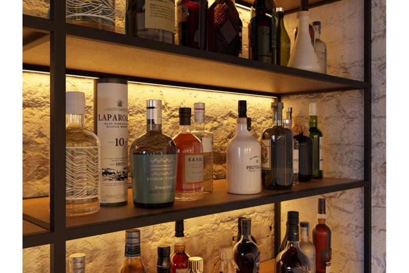 black cover for LED profile GLAX Mini 3  m 1208964176