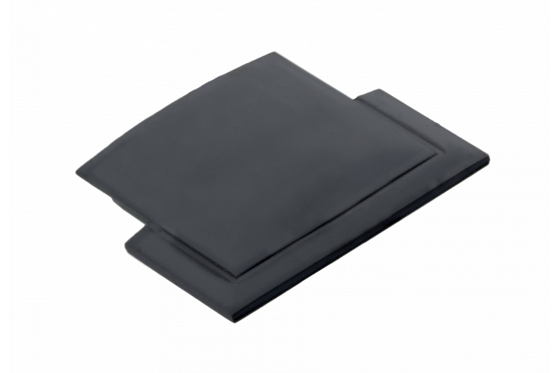 GLAX LED profile cap black (10 pcs in blister) 1208964245