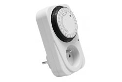 24h programmable timer, max. 3500W, AC220-240V, 50/60Hz, IP20, white french 1208964884
