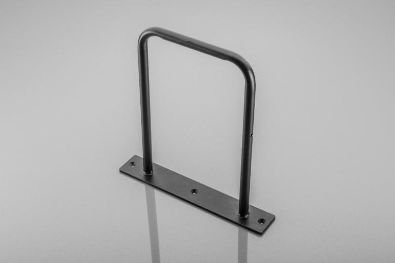 Shelf support BELT, 22x23 cm, black mat 1208965217