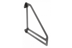 Shelf support INGRID, 26x23 cm, black mat 1208965232