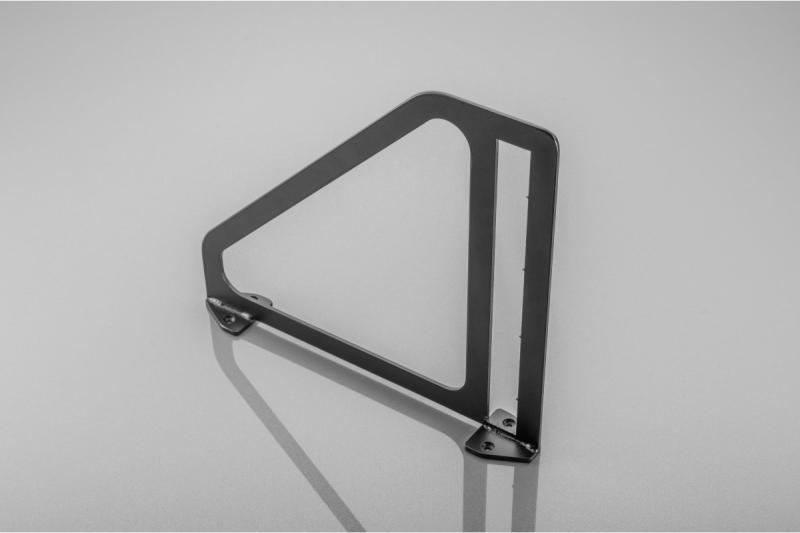 Shelf support INGRID, 26x23 cm, black mat 1208965232