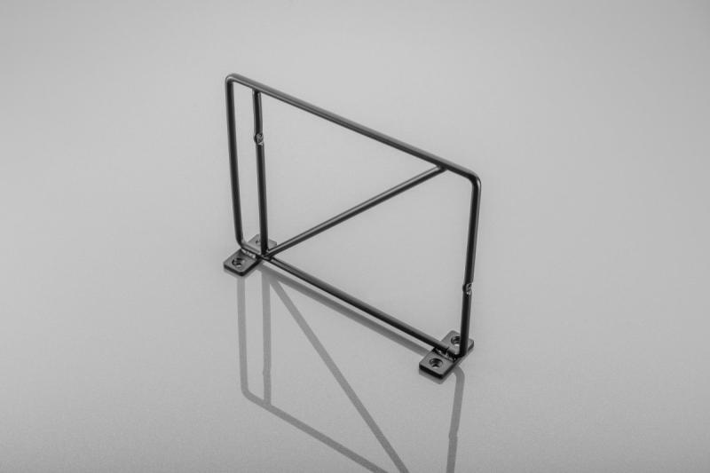 Shelf support ROD, 21x17cm, black mat 1208965251