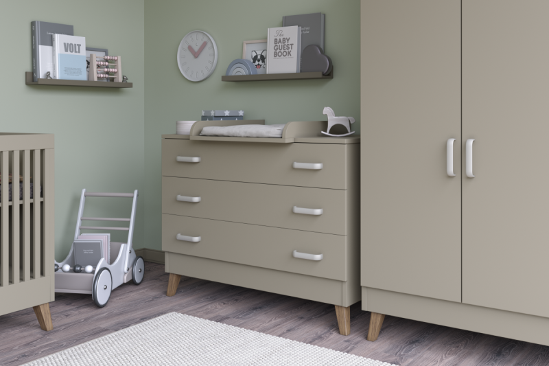 Aluminium handle 340 C=128mm aluminium 1208965436