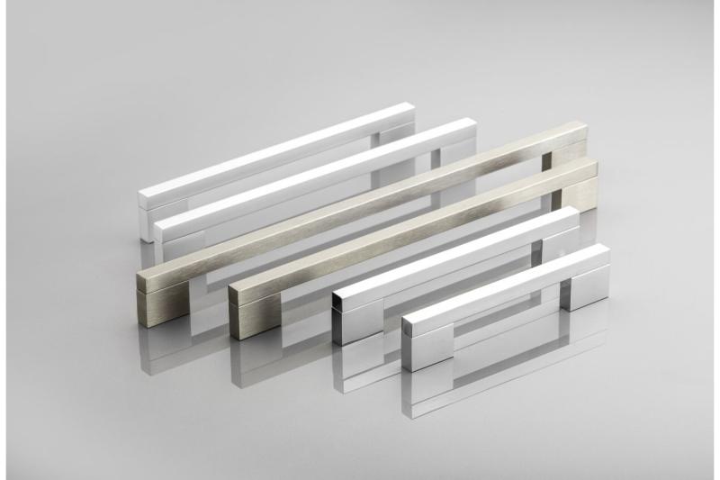 Aluminium handle A18 C=160mm aluminium 1208965452