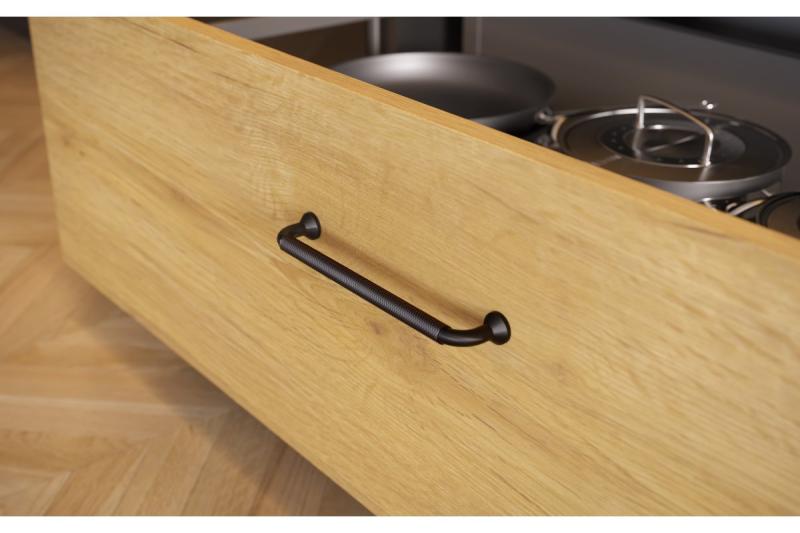 Aluminium handle STRUCTURE C=192 matt black 1208965649