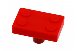 Rubber handle Block red 1208965668