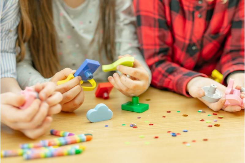 Rubber handle Block blue 1208965669