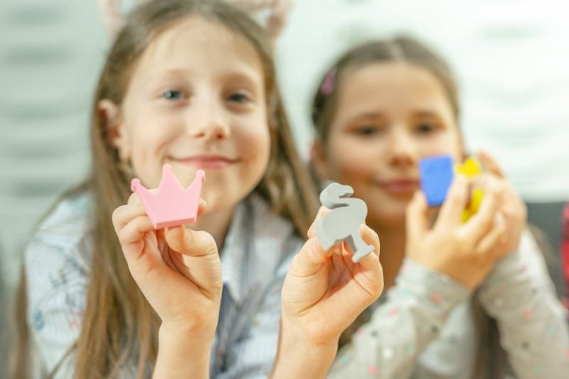 Rubber handle Crown pink 1208965675