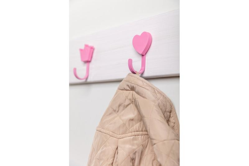 Rubber handle Heart, pink 1208965678