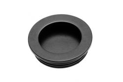 Zamak flush pull handle B224 round black 1208965710