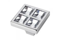 Zamak knob 02C l=jednopunktowymm chrome 1208965724