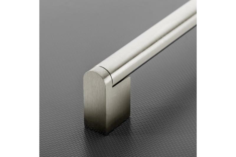 Zamak handle 336 C=128mm brushed steel 1208965765