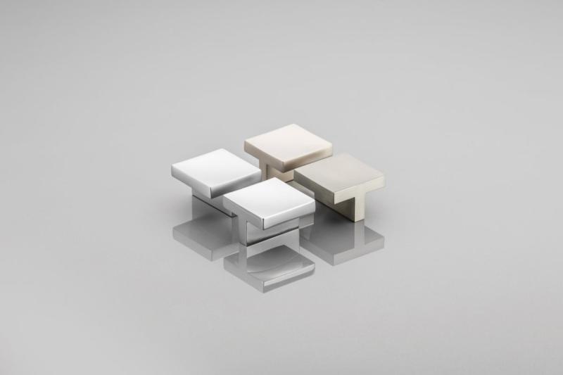 Zamak handle 40x40mm C=32mm aluminium 1208965774