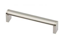 Zamak handle 682 C=128mm brushed steel 1208965783