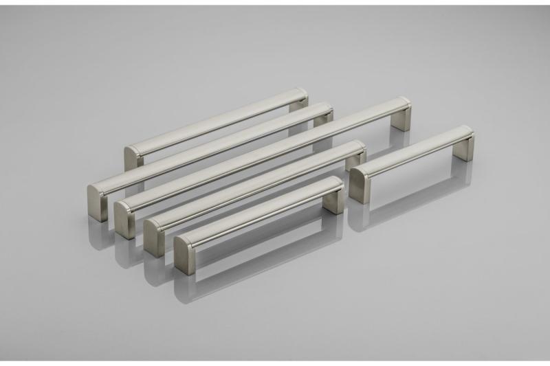 Zamak handle 682 C=480mm brushed steel 1208965790