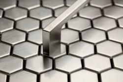 Zamak handle 819 C=128mm black chrome 1208965810