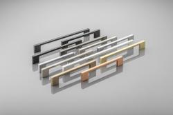 Zamak handle 819 C=160mm aluminium 1208965817