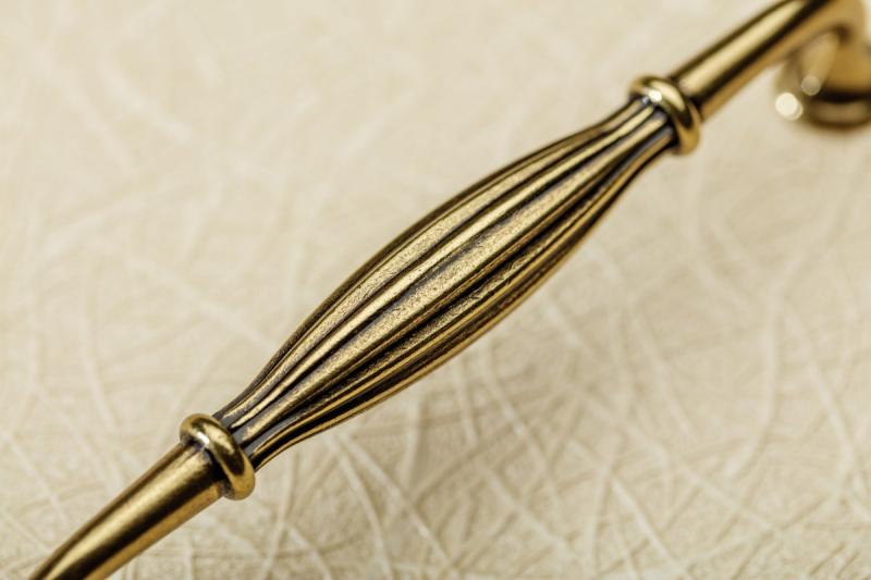Zamak handle ABIATE C=128mm antique brass 1208965857