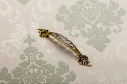 Zamak handle ADRIN C=96mm antique brass 1208965859