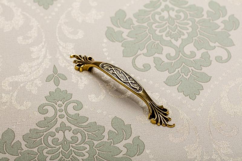 Zamak handle ADRIN C=96mm antique brass 1208965859