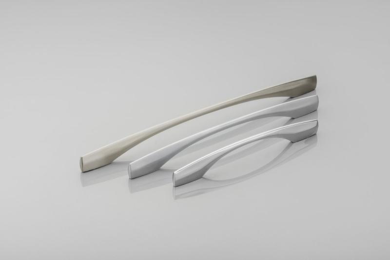 Zamak handle ANCONA C=256/288 mm inox-stainless steel 1208965869