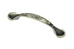 Zamak handle ARDEA C=96 mm antique brushed brass 1208965870