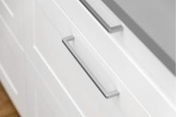 Zamak handle BAGIO 128mm, aluminum 1208965880